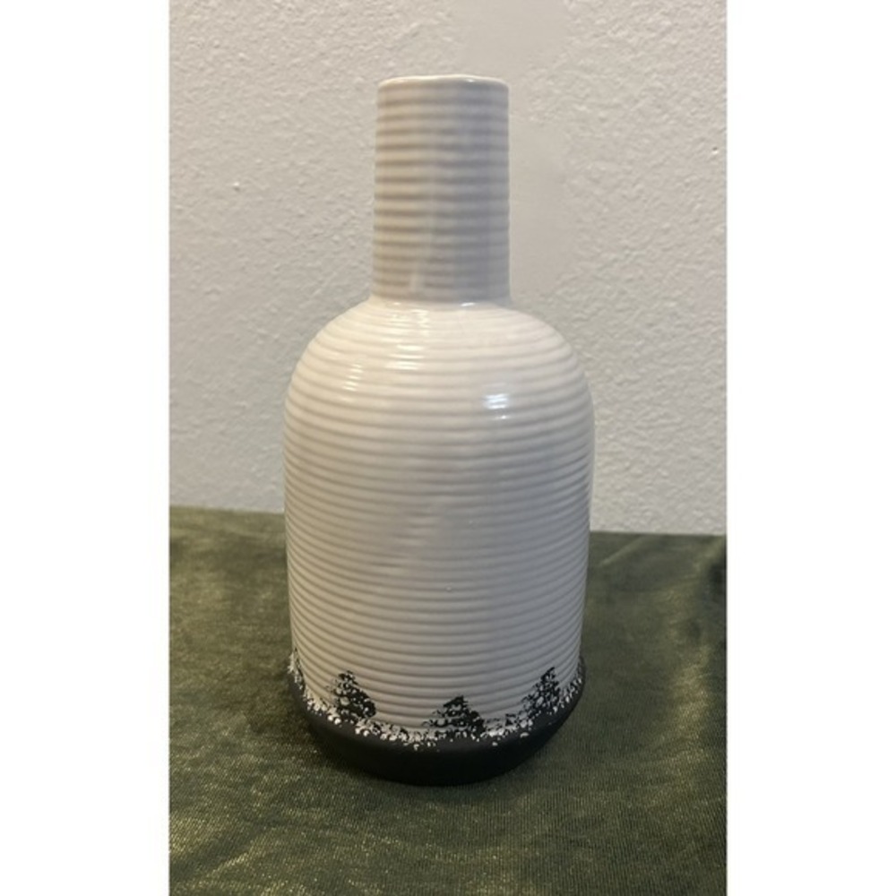 NEW Beautiful Unique Vase BOHO Chic Western Decor Pottery Artwork Stone Ceramic